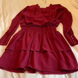 Plum White House black market dress